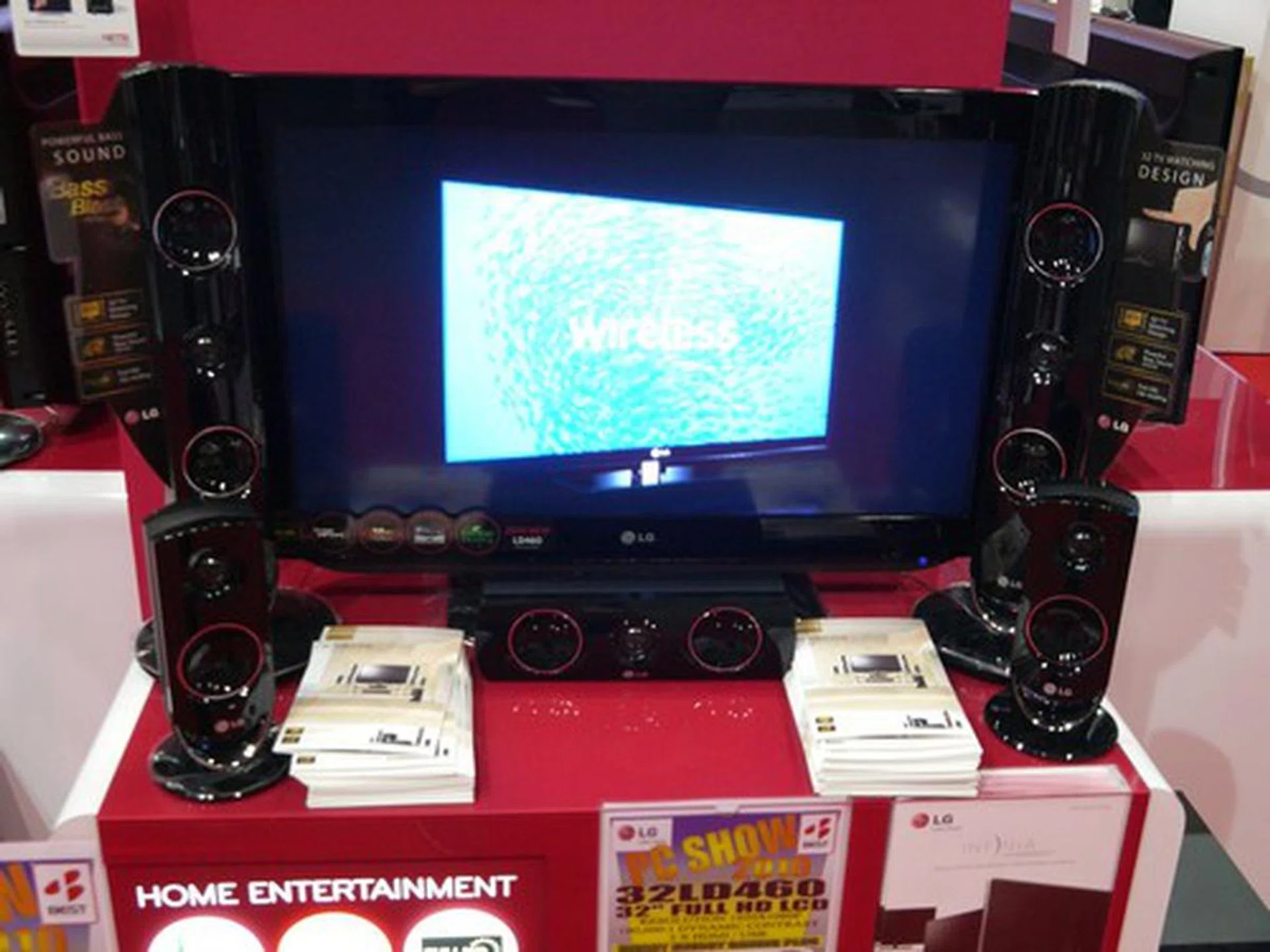 This 32" Full HD LCD TV (model LD460), is going for $100 less than its usual price at $699.