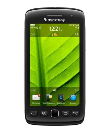 The Torch 9860 features a 3.7-inch touchscreen, built-in GPS, a five-megapixel camera that shoots 720p video, and 802.11b/g/n Wi-Fi.