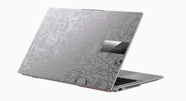 The special edition notebook comes in silver and black. (Image source: ASUS)