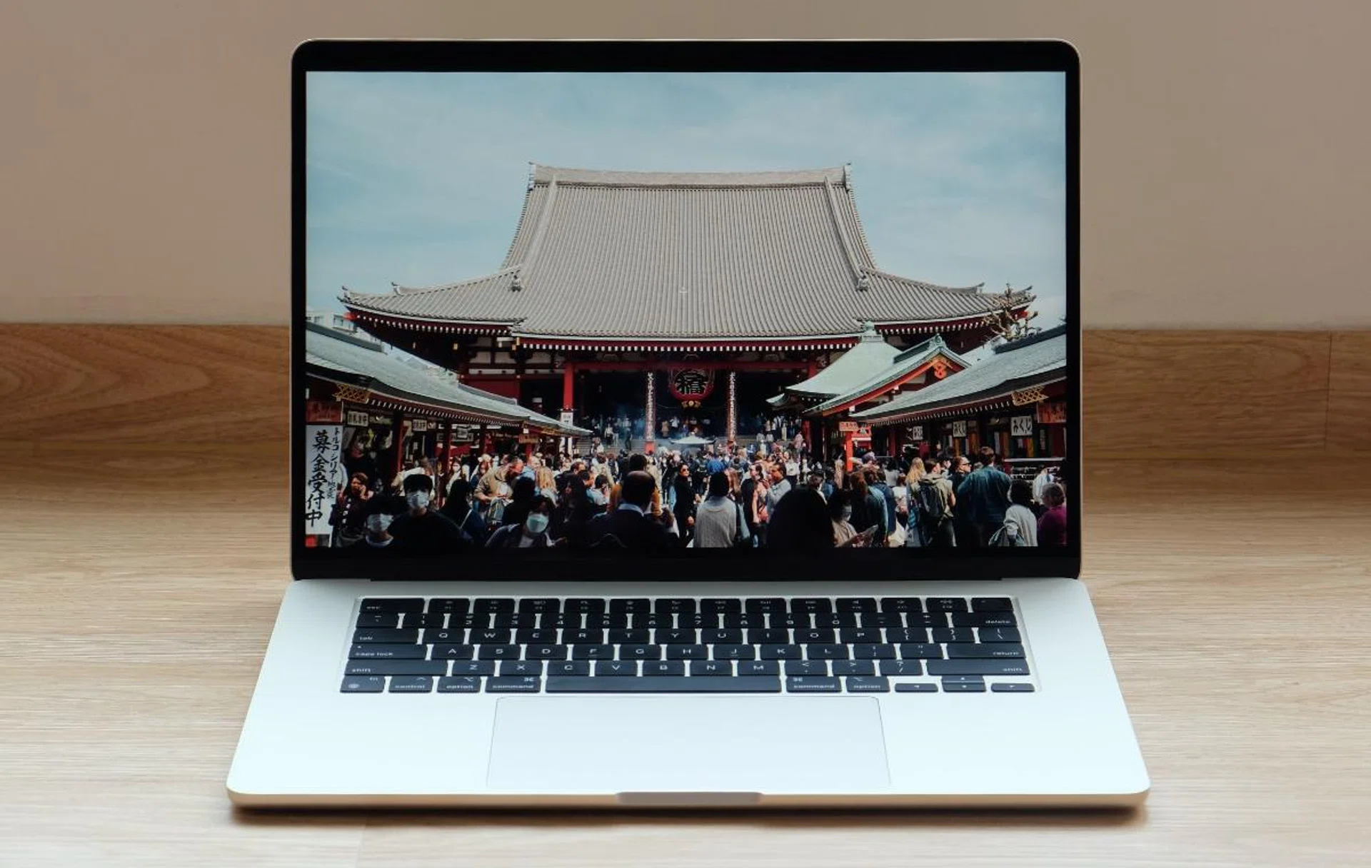 The 15-inch MacBook Air is the largest MacBook Air yet.