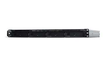 Storage can be expanded to eight bays with an add-on. Image source: Synology.