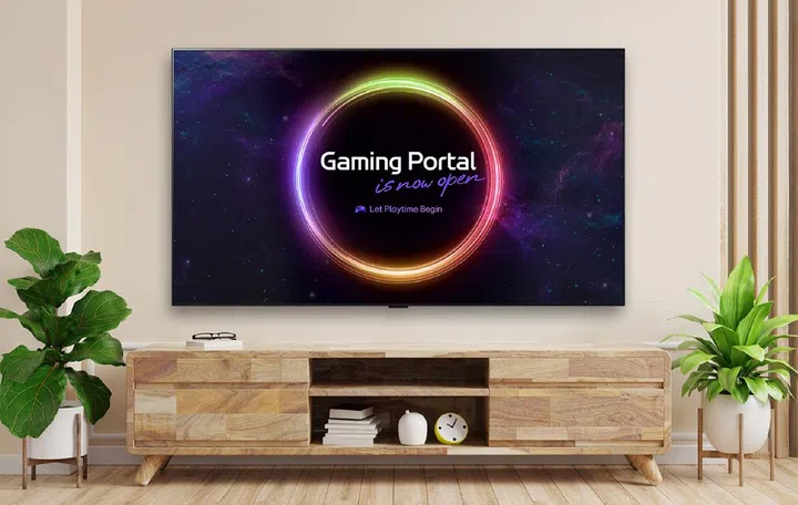 Gaming Portal on LG's WebOS. Photo: LG.