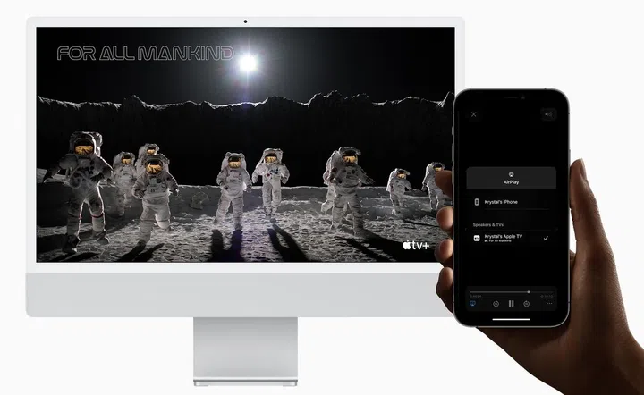 You can now share your iPhone's or iPad's screen to your Mac.