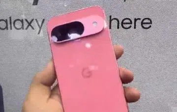 Google Pixel 9 leak in Pink / Peony. 
