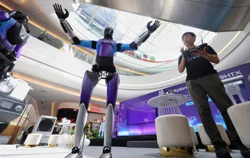 The robots will be used to execute high-risks tasks like firefighting and hazmat operations. Photo: The Straits Times