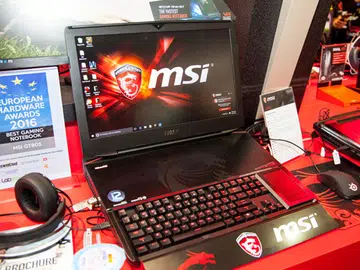 The new MSI GT83S comes with an 18.4-inch FullHD IPS display with a 6th generation Intel Core i7 processor. It's also equipped with a pair of 512GB NVMe M.2 SSD and a 1TB HDD. There are four DIMM slots within, so you can install up to 64GB of memory.