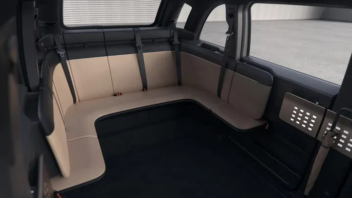 The interior of Canoo's Lifestyle Vehicle. (Image source: Canoo)