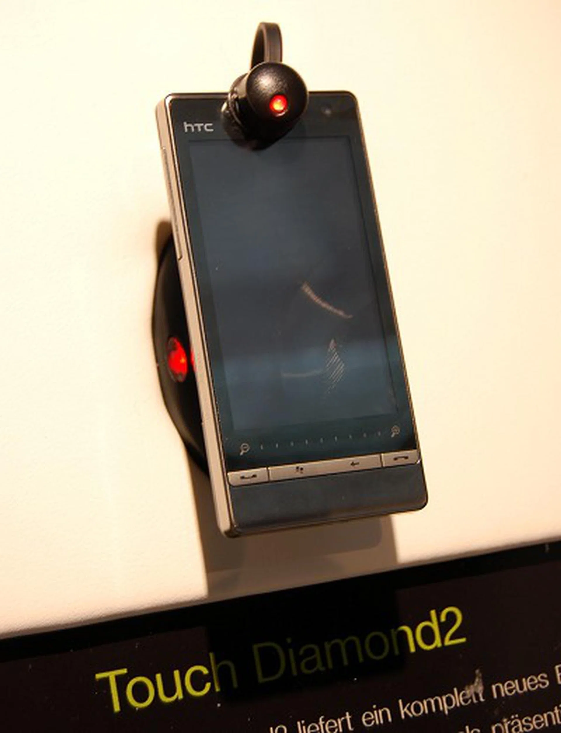  The real attraction was the sleek HTC Touch Diamond 2  