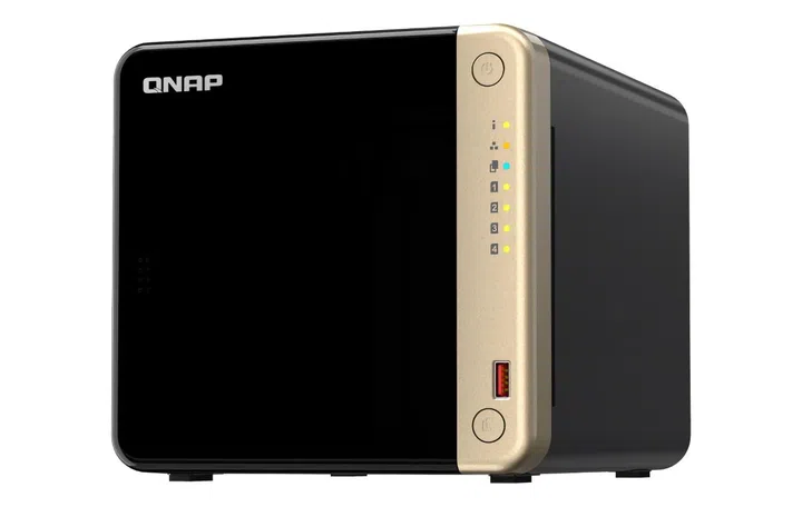 Both the TS-464 and TS-664 look very similar. Image source: QNAP.