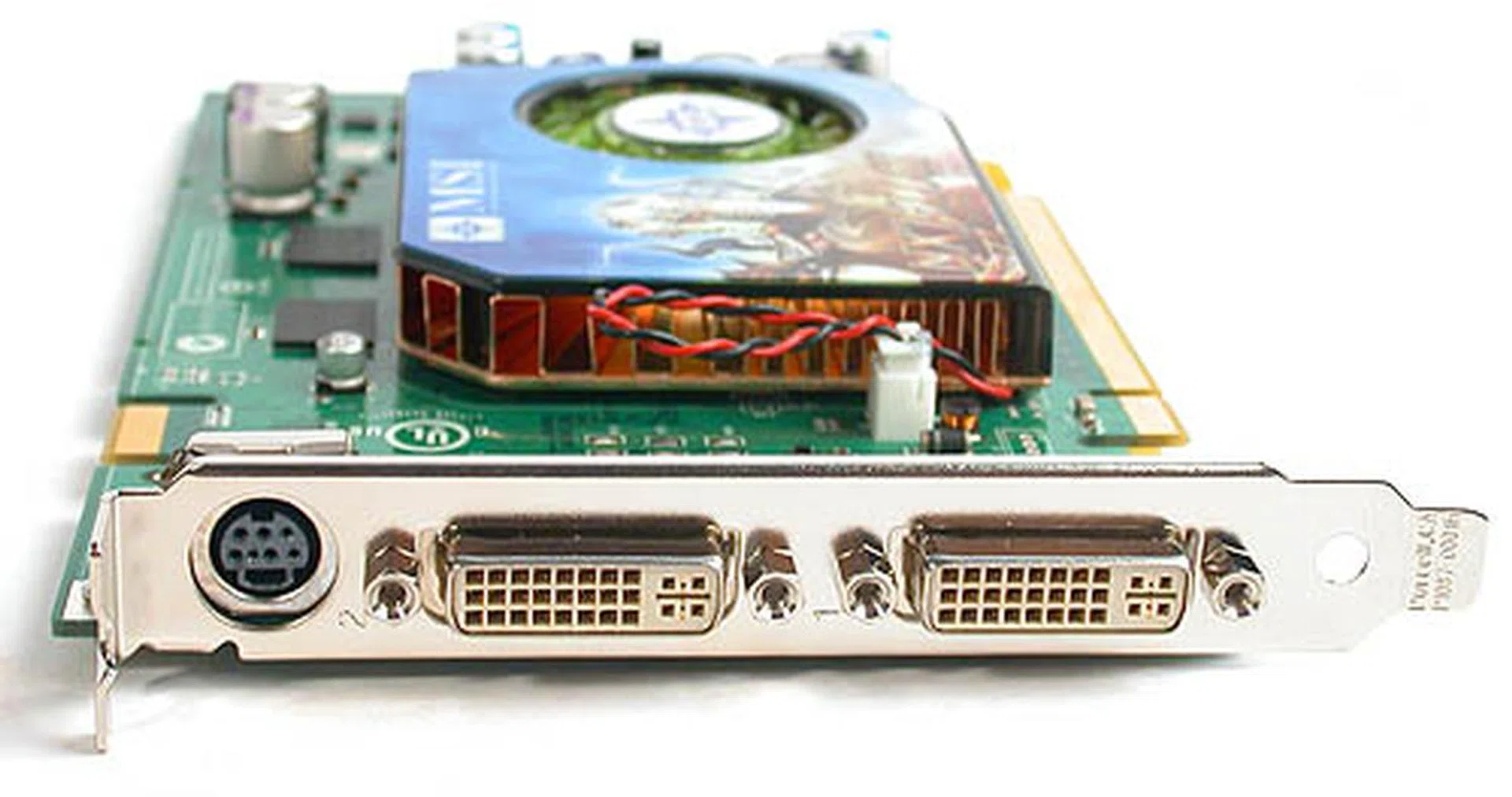 Scheda VGA AGP MSI NX7600GT NVidia GeForce 7600GT 256MB &ndash; Ricambi O Riparazione