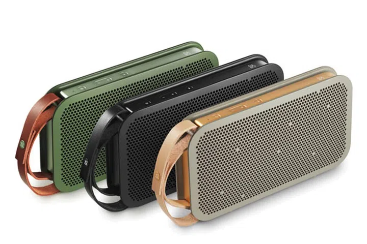 The BeoPlay A2 comes in green, black and grey.