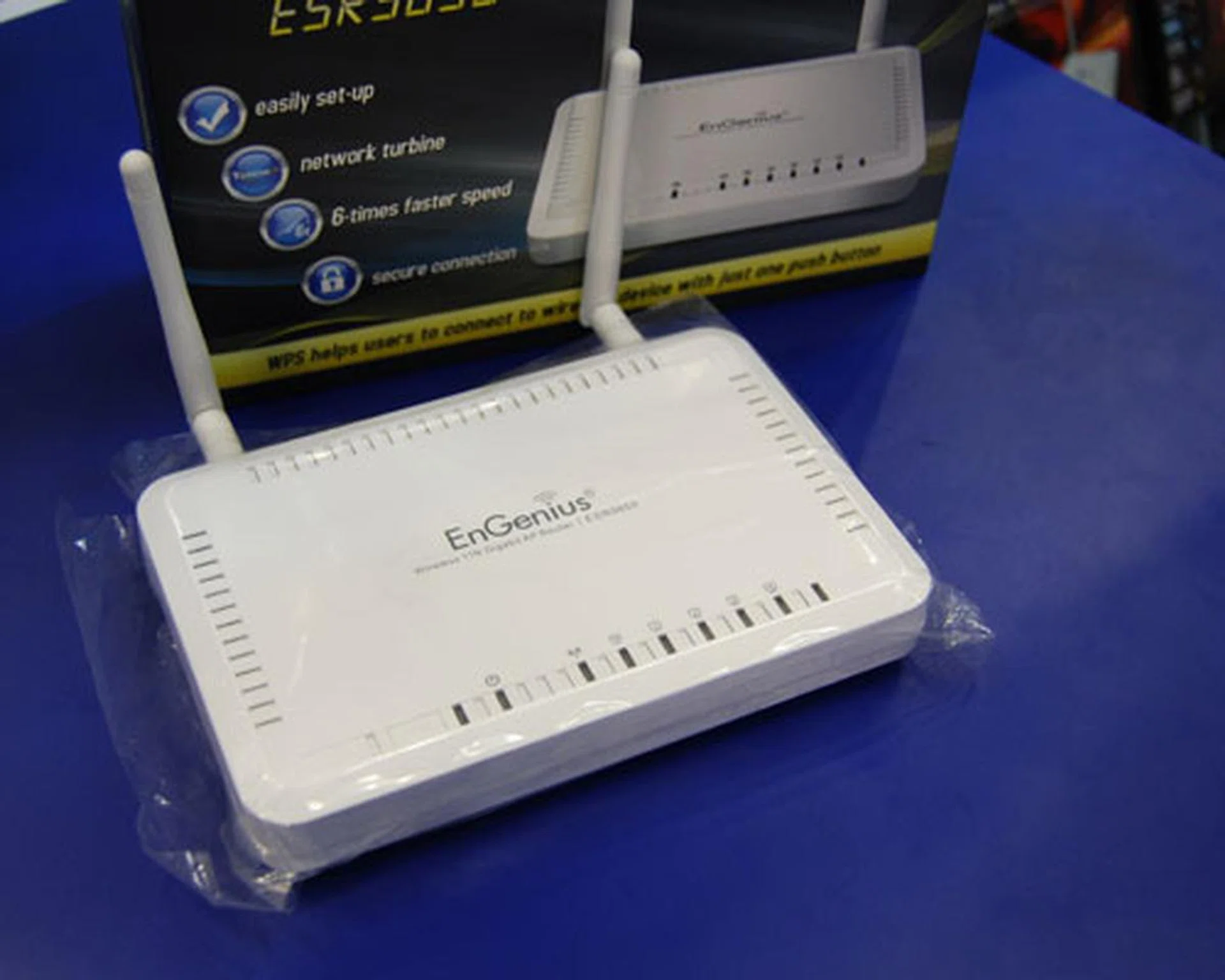 At nearly 50% off its usual price of $139, the Engenius ESR9850 Wireless-N gigabit router, priced at $79 comes with a built-in 4 port 10/100/1000 switch and supports data transfers of up to 300Mbps. 