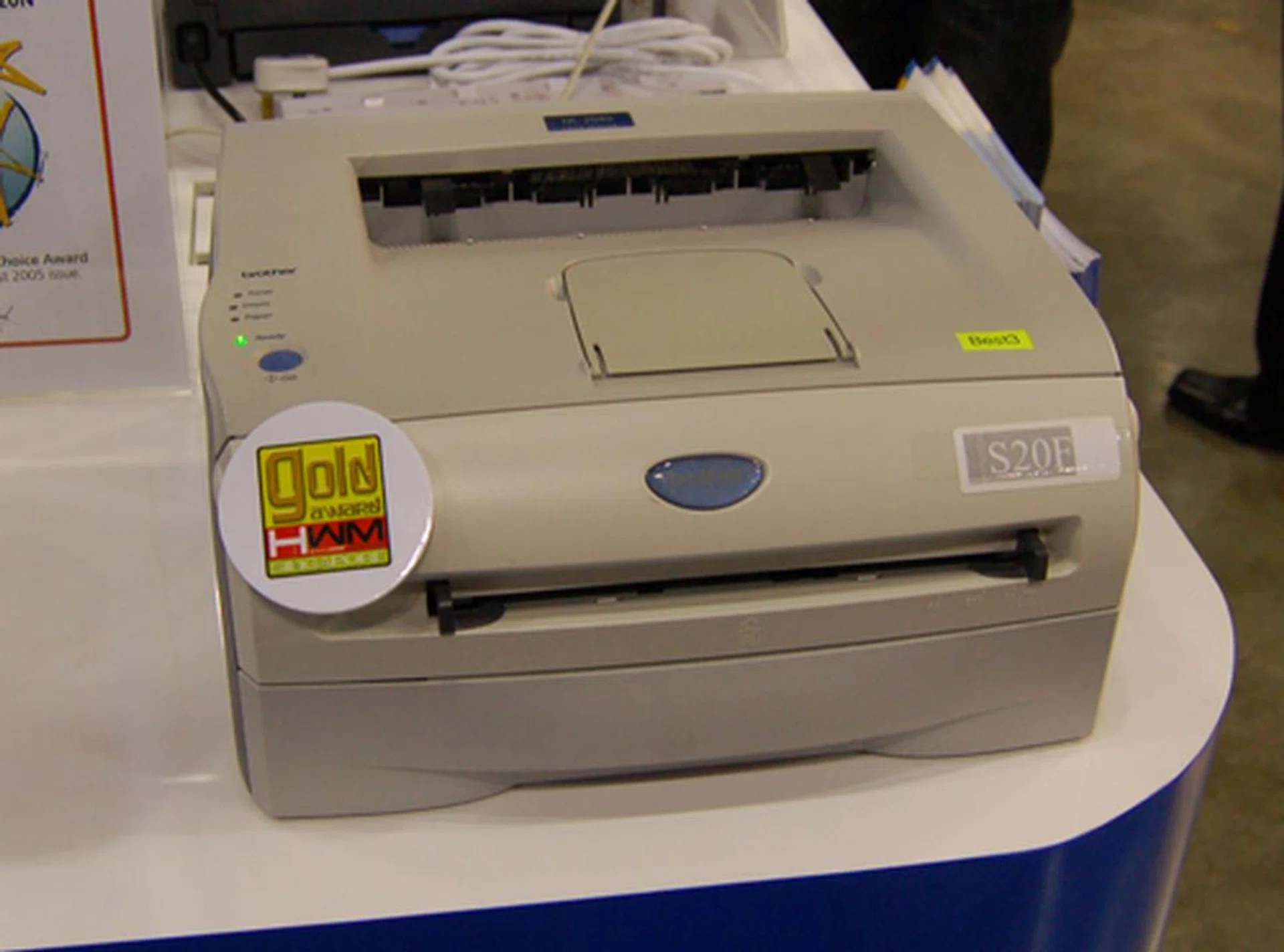  The HL-2040 Personal Monochrome Laser Printer is priced at $128, only at Comex. Every purchase comes with free trolley and USB cable.  