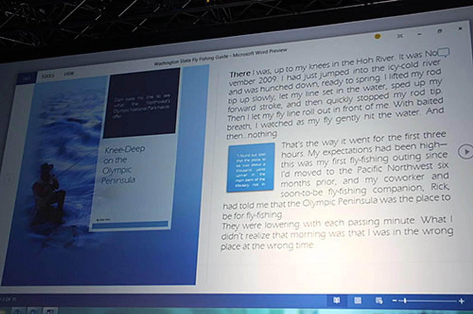 Introducing Read mode, for distraction-free reading in Word. PDFs too can make use of this mode. Oh, did we say that you can edit PDFs in Word?