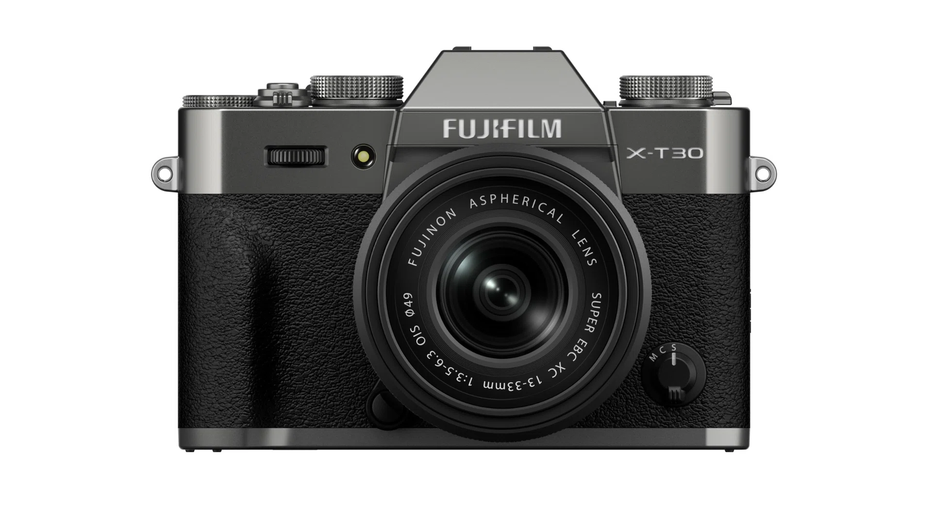 The Fujifilm X-T30 III in Charcoal Silver. 