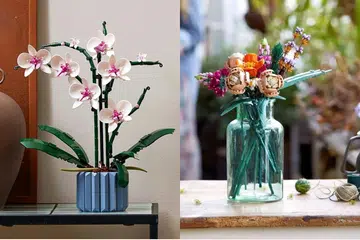 LEGO botanicals, LEGO bouquets, LEGO flowers