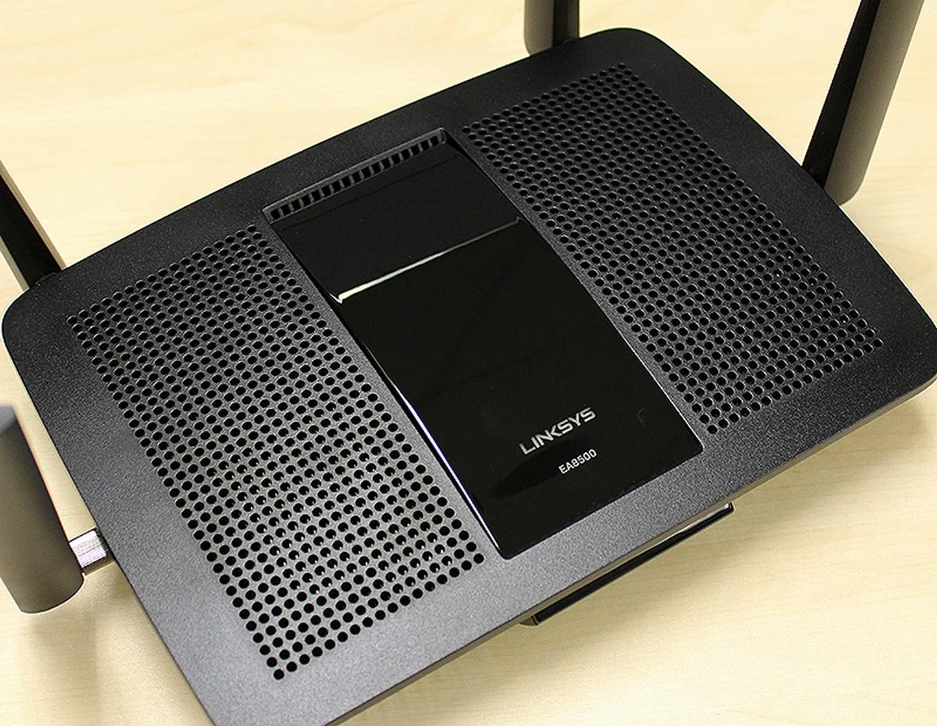 To aid ventilation, the top panel is a mish-mash of holes and vents.