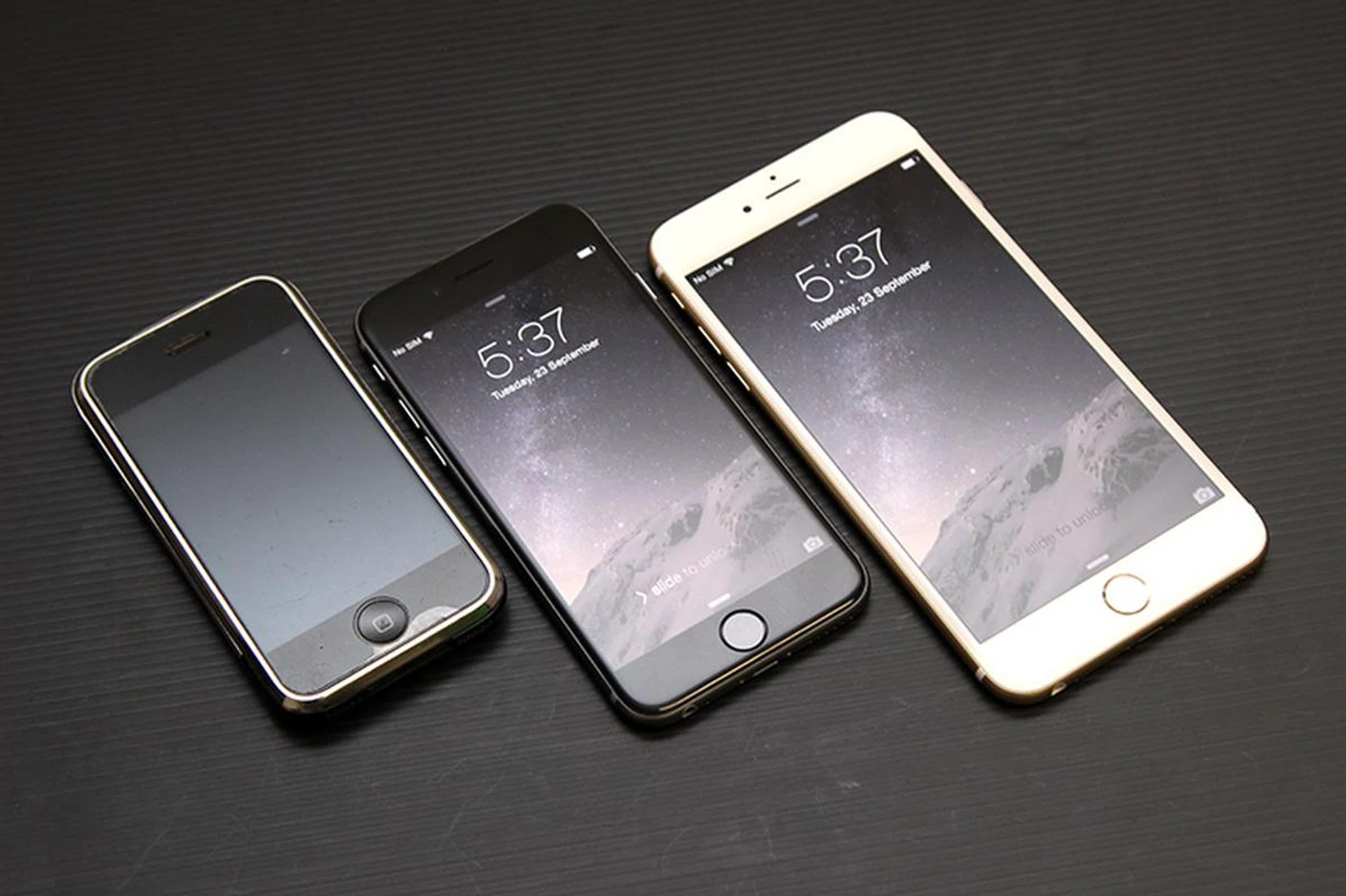 And to think, there was a time we thought a 3.5" screen was just right...