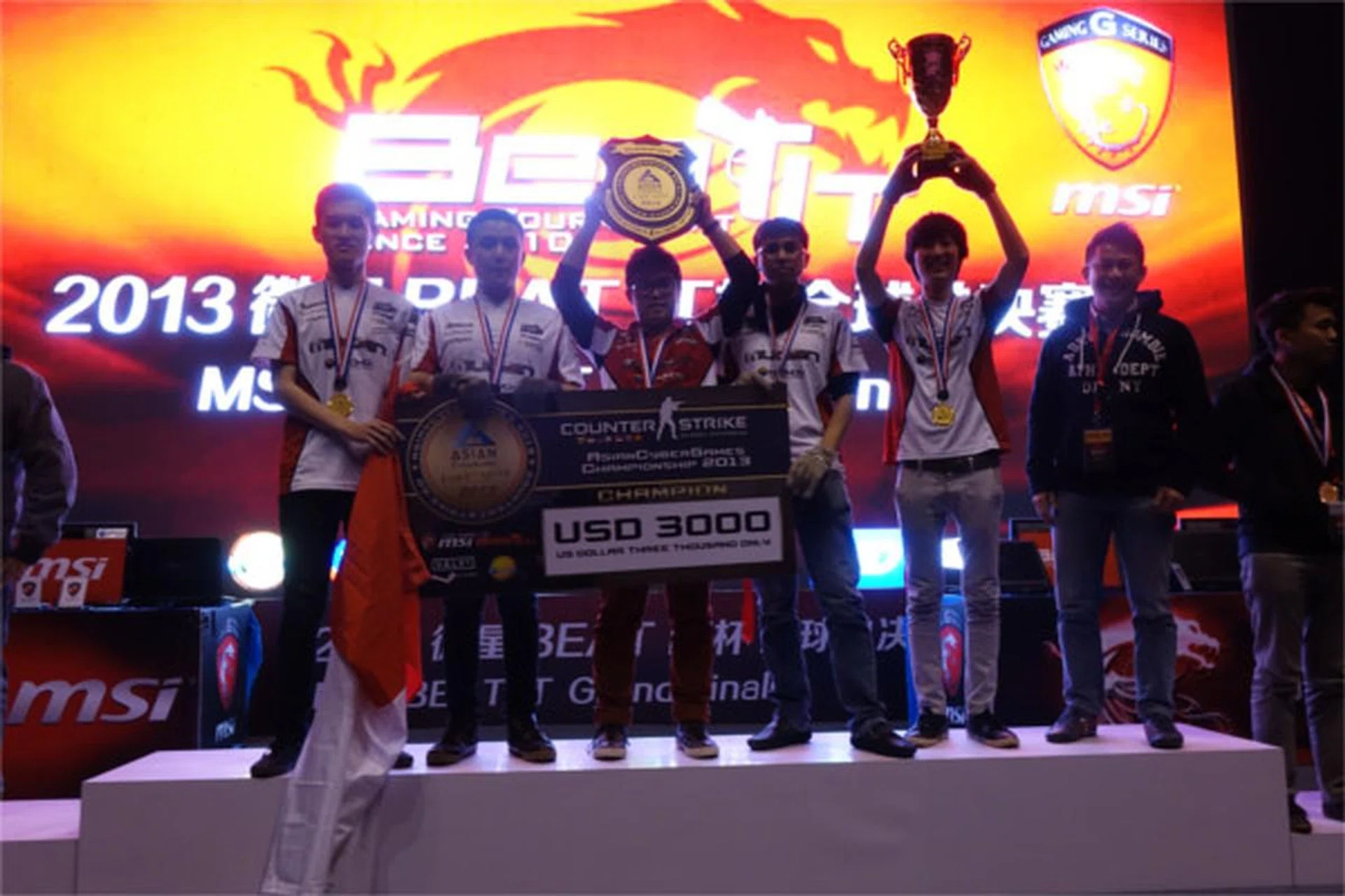 Team nxl (Indonesia) persevered to clinch the title after 14 consecutive hours of grueling combat!