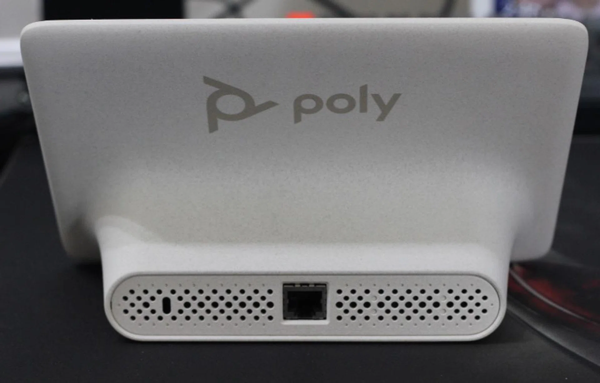 Just one connector to consider on the TC8; but you’ll need Power-over-Ethernet for it to work.