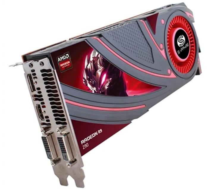 The Sapphire Radeon R9 290 4GB GDDR5 graphics card.(Image Source: Sapphire)