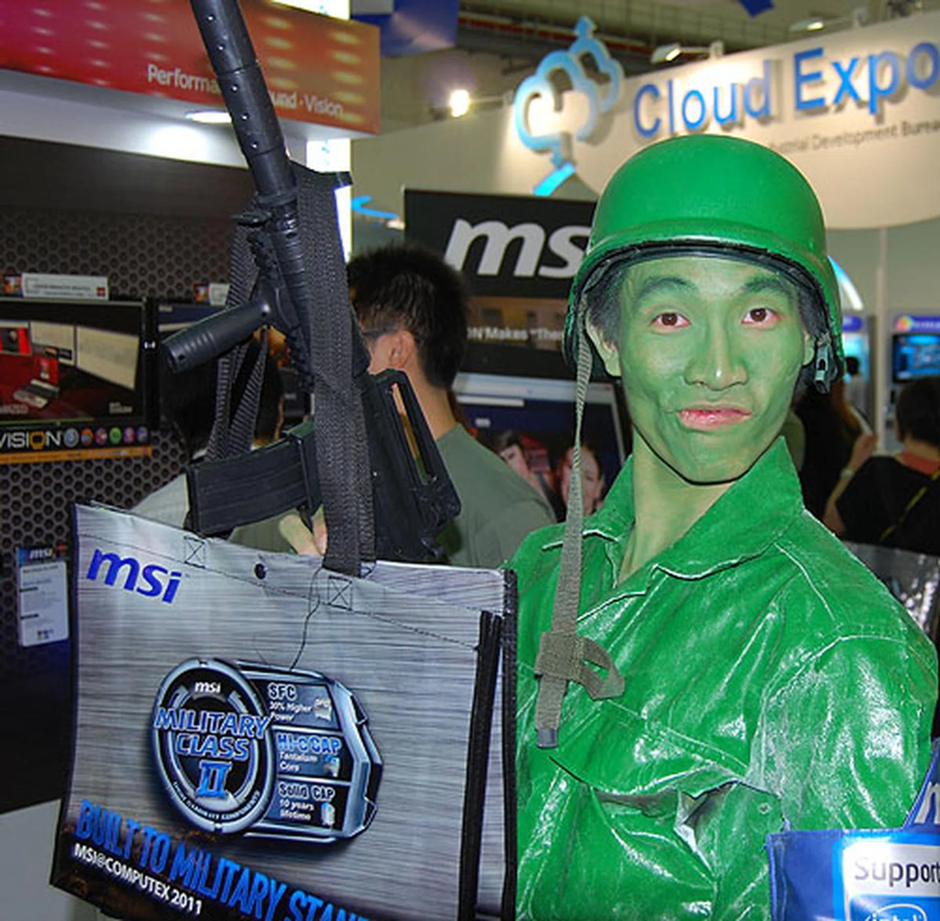 We get it, MSI's motherboards and graphics cards are tough!