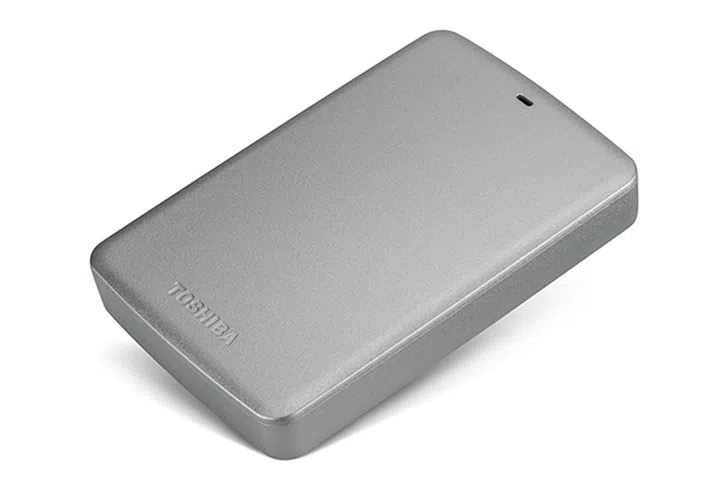 Toshiba's new 3TB Canvio Basic portable external hard disk drive.