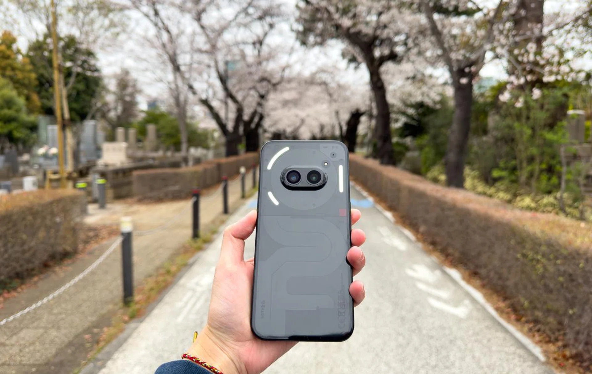 Nothing Phone (2a). Check out the new Glyph Interface design on the rear.