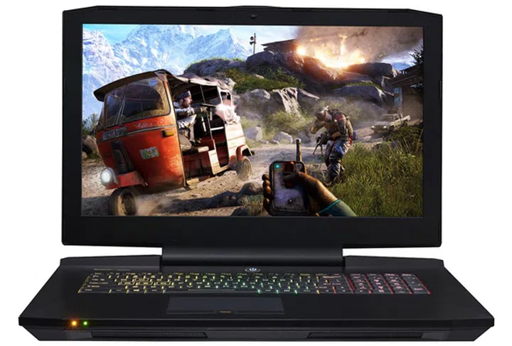 The Titan is a desktop replacement, so it's not really that portable of a machine.