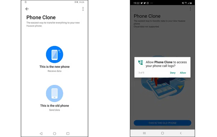 Phone Clone takes just minutes, and is an easy way to bring over apps to your new phone.