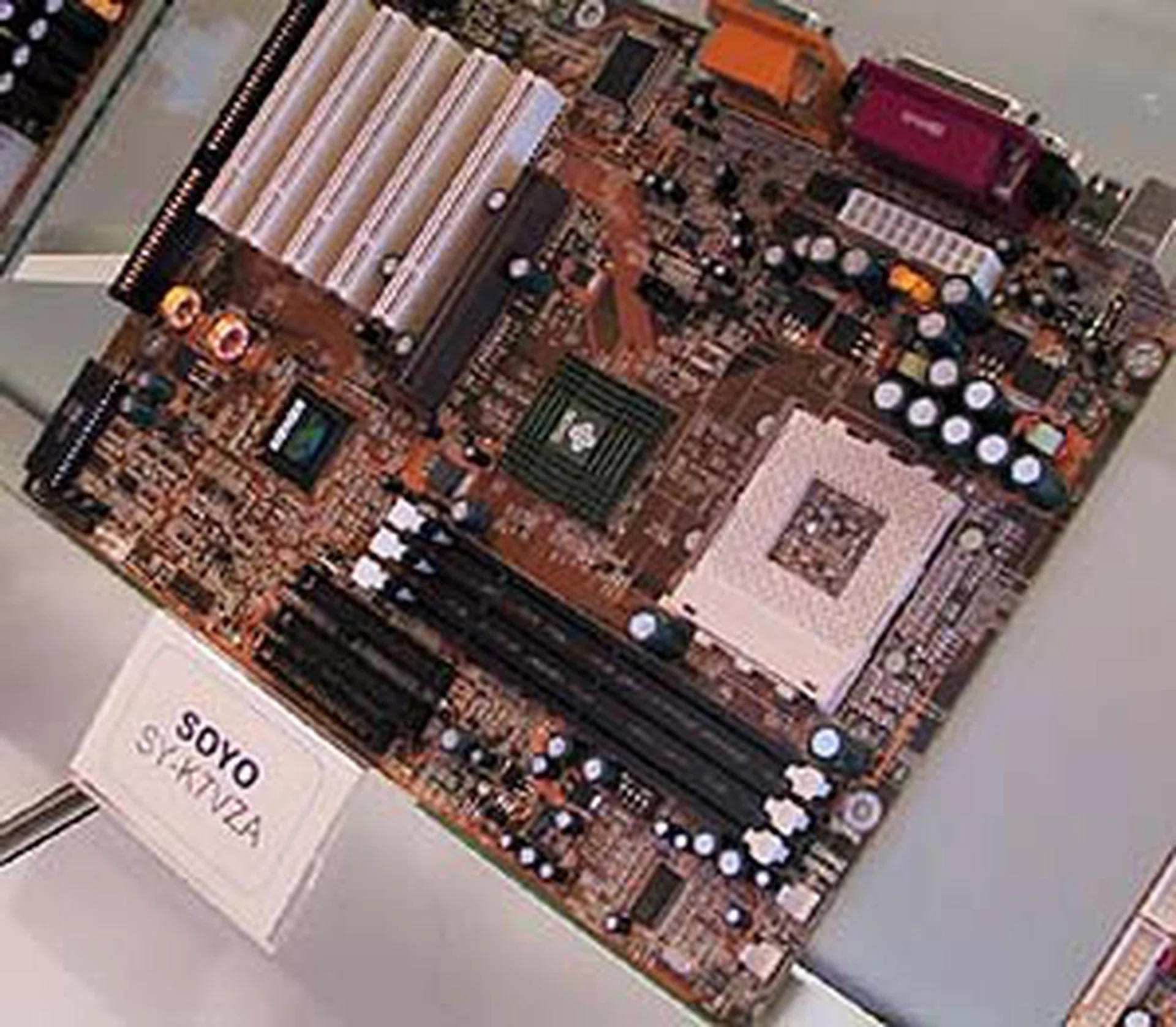 Soyo too have a Socket-A board.... SY-K7VZA