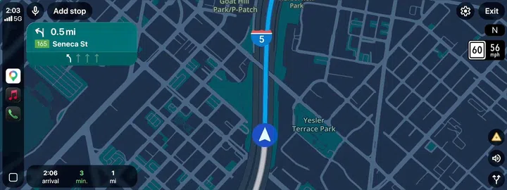 From a topographical view, it changes to...