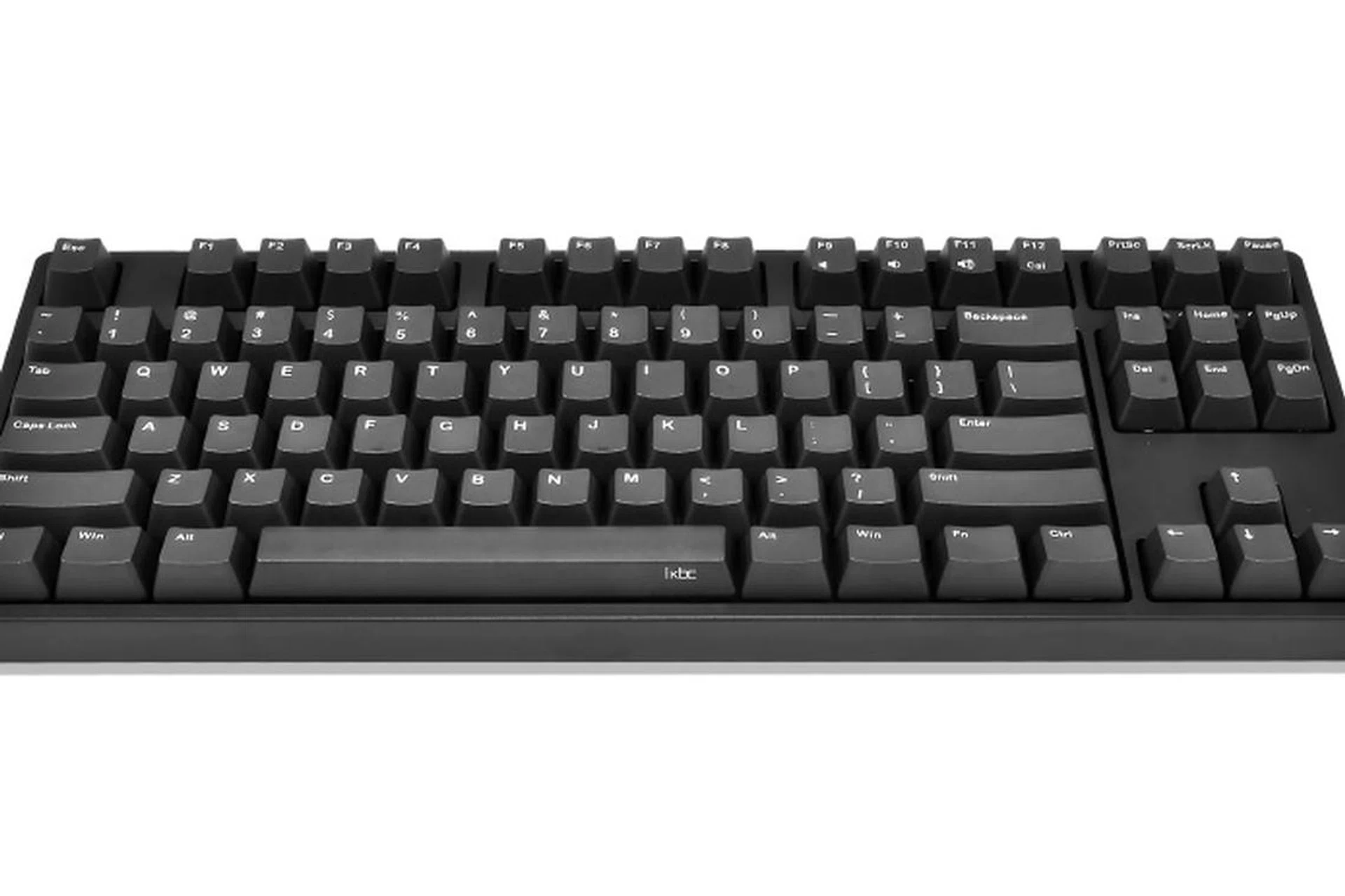 The IKBC CD87 BT has a nondescript appearance. It just looks like a regular keyboard.