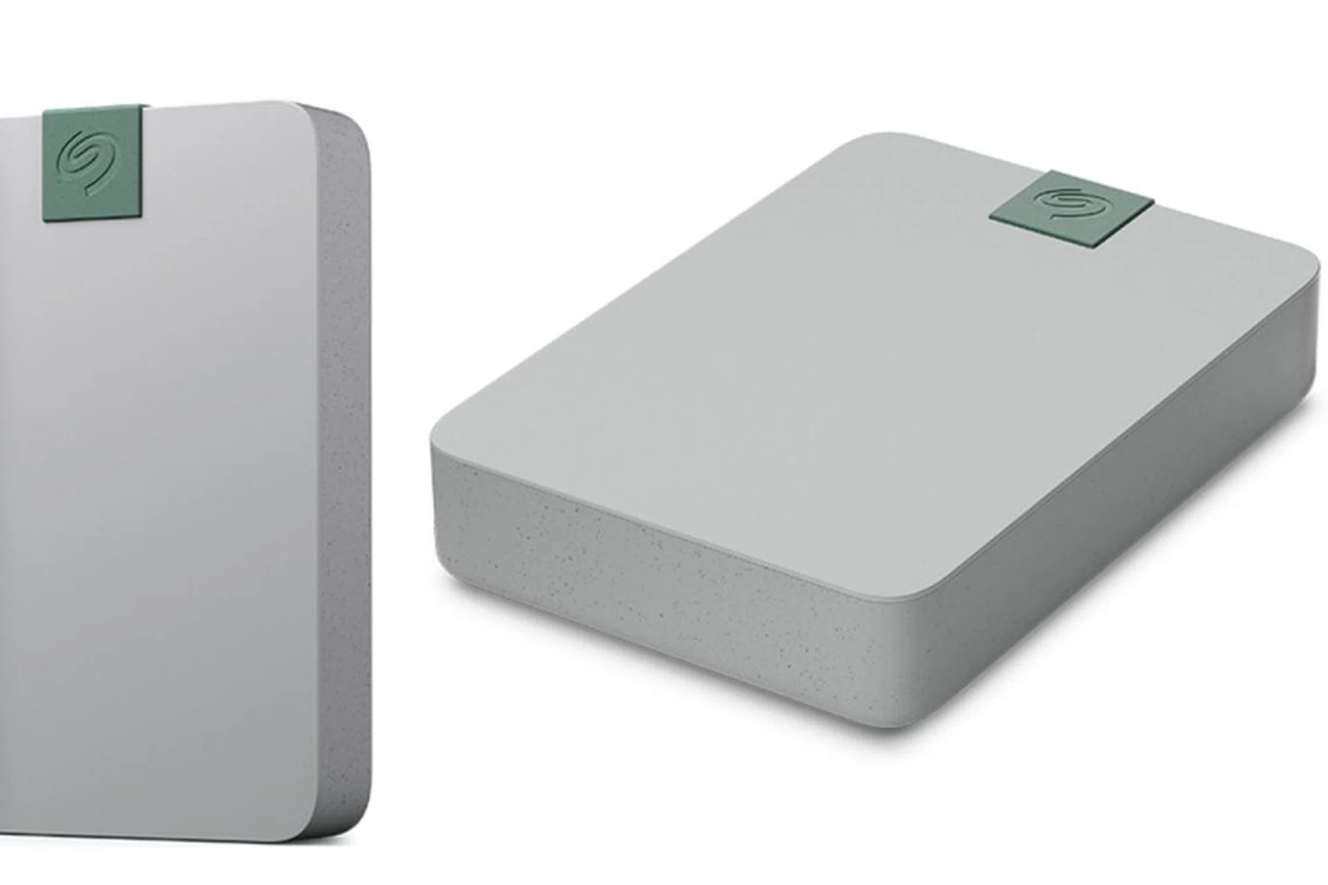 The Seagate Ultra Touch HDD is created from 30% post-consumer recycled materials by weight and features 100% recyclable packaging.