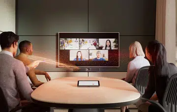 The MeetUp 2 comes with RightSight 2 for AI display help. Image source: Logitech.