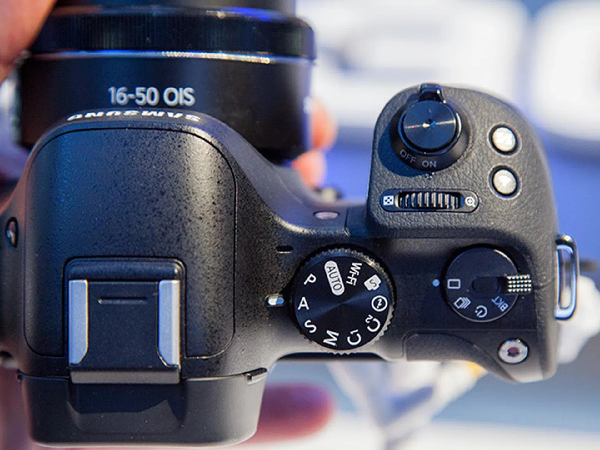 The NX30 now features two new custom modes on the mode dial and an entirely new drive dial.