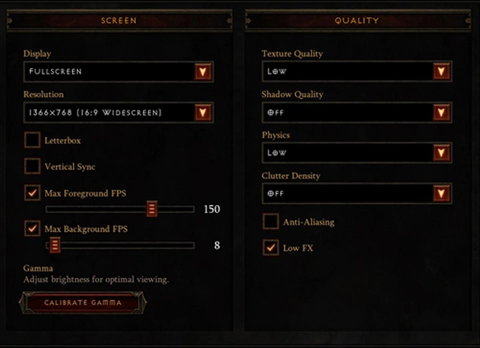 We had to use the lowest possible settings (while retaining our 1366x768 resolution) to get the Intel HD Graphics 4000 to run anywhere near a playable 30 FPS average.