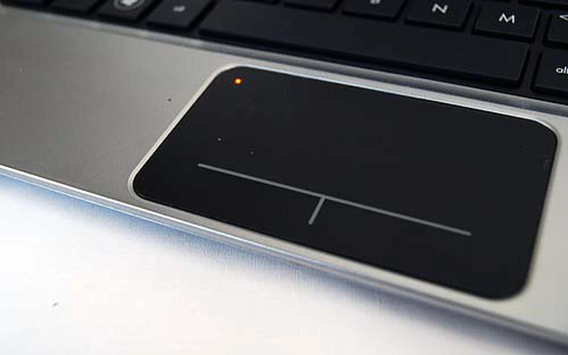 The trackpad can be locked by a simple double tap on the top left corner.