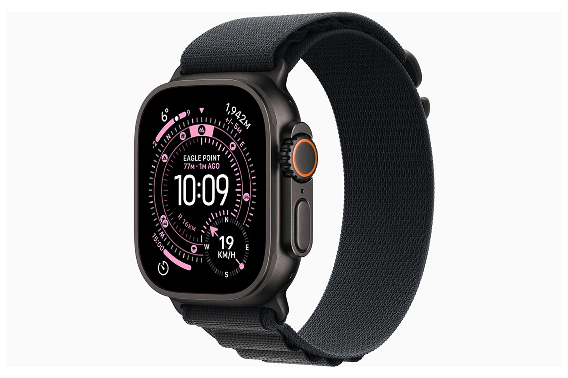 Apple Watch Ultra 3 (GPS + Cellular) Titanium Case with Alpine Loop Small