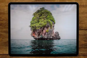 Showcasing the iPad's wonderful display.