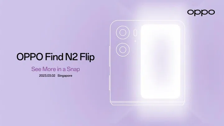 Oppo Find N2 Flip Singapore launch details.
