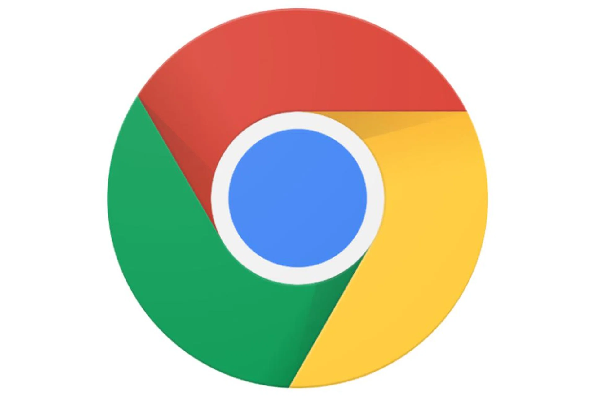 Google Chrome logo.
