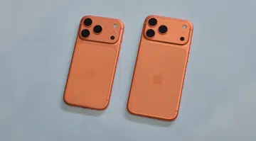 The iPhone 17 Pro and Pro Max in striking Cosmic Orange