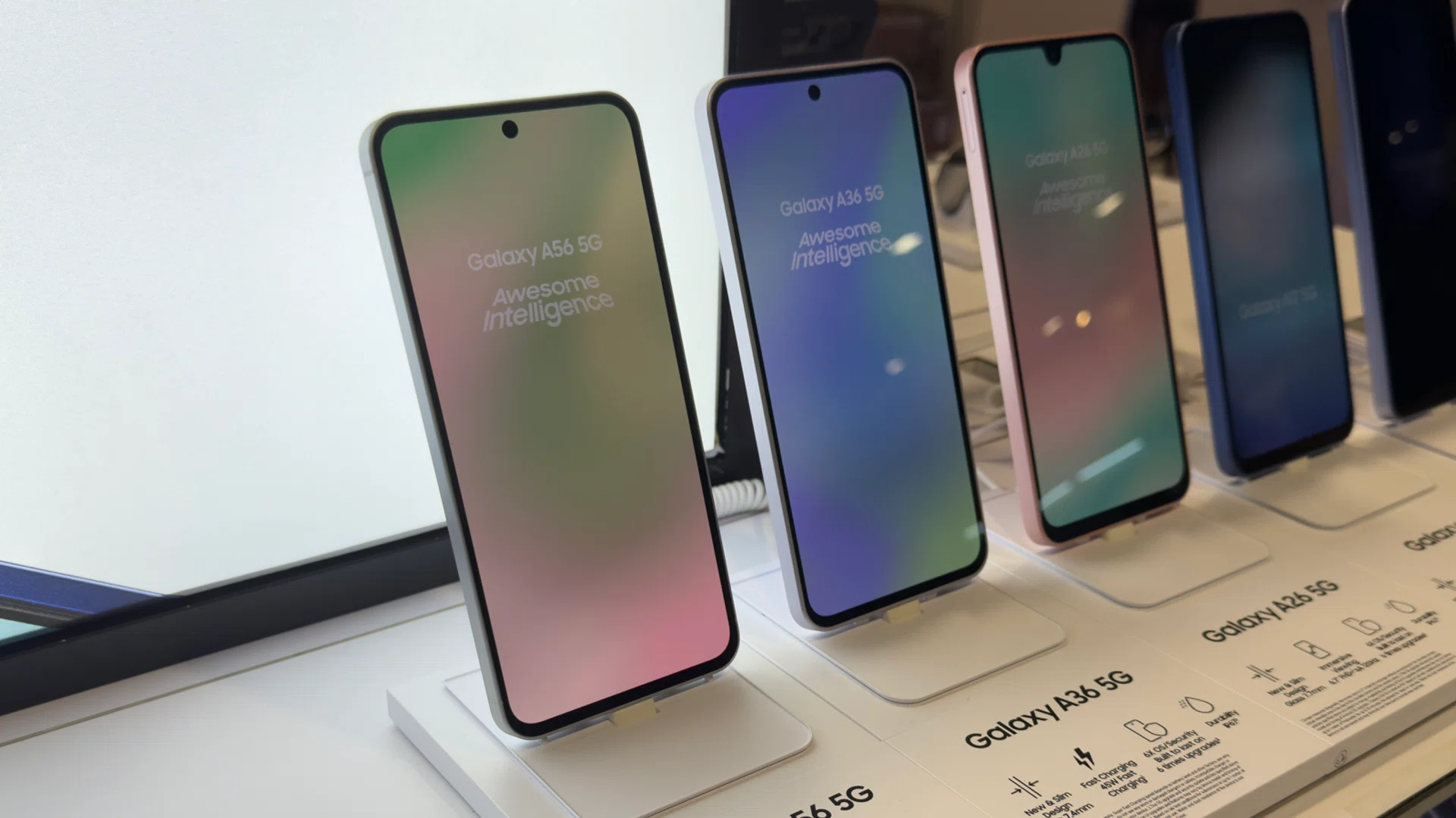 Samsung Galaxy A56, Best Denki booth (8123), Level 4