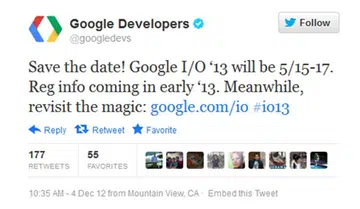 Source: @googledevs (Twitter)