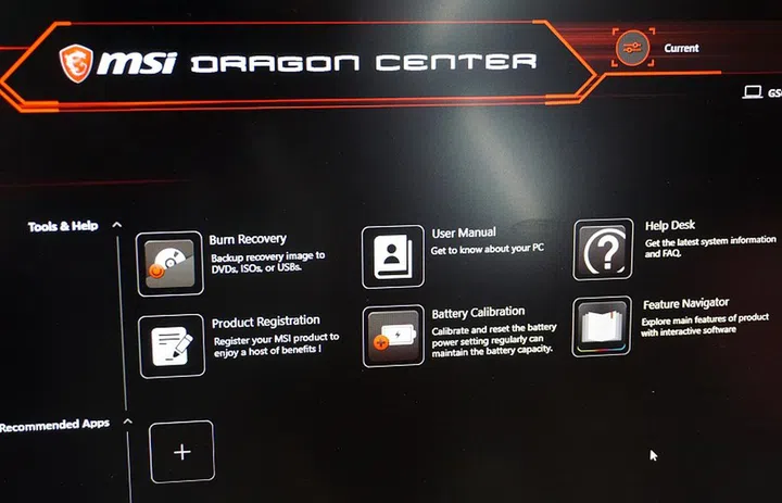 Last but not least, the new Dragon Center 2.0 even consolidates system recovery, manual, product registration, battery calibration, user manuals and other useful system tools all under its control panel.