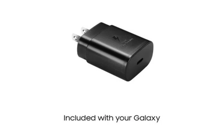 Samsung's social media post that mocked Apple for removing the power adapter has been deleted. <br>Image source: Samsung's Facebook page.