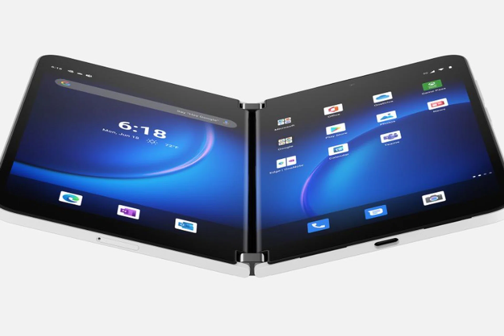 The Microsoft Surface Duo 2. <br>Image source: Microsoft