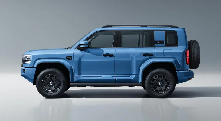 Denza B5 Glacier Blue