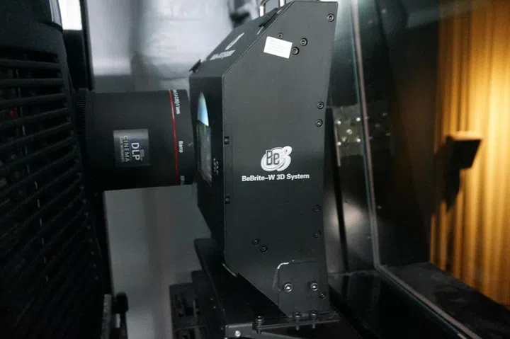 The projection systems come in 2K and 4K variants to match the different movie types.